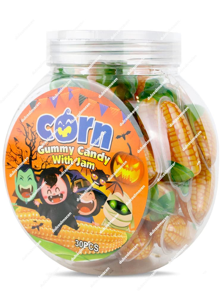 Maiz Gummy Candy 30 uds bote de gominolas de maíz en Dulcealmacen