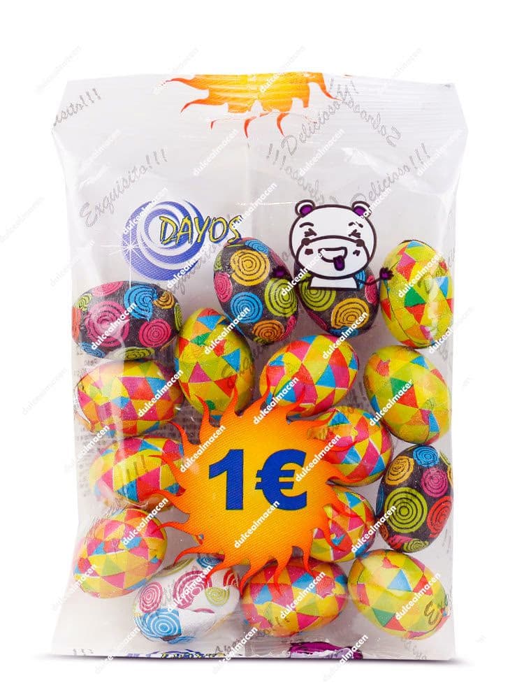 Huevos Choco Dulcealmacen PVP 2 bolsa de huevitos de chocolate en Dulcealmacen