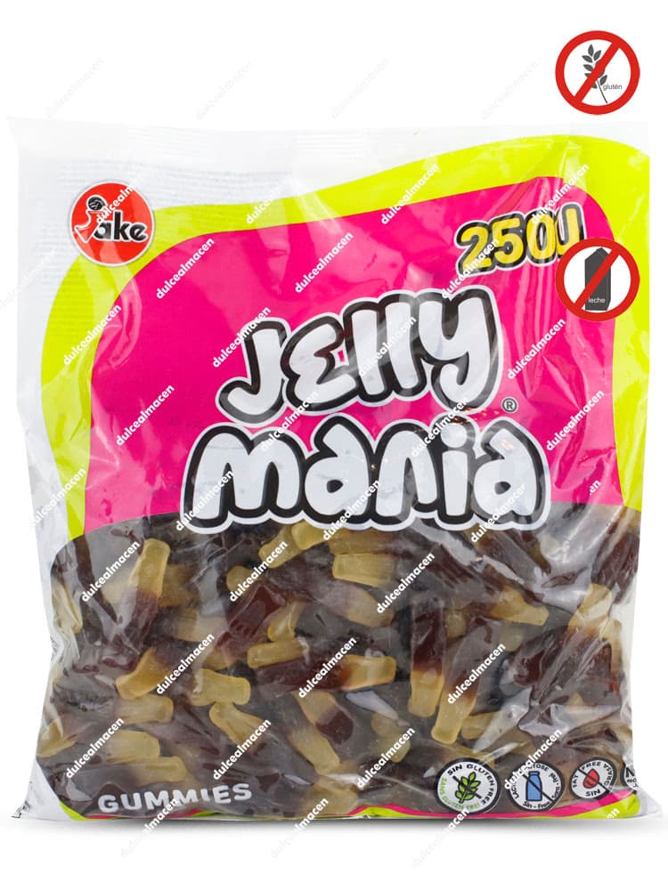 Jake Botella Cola bolsa 250 unidades gominolas en Dulcealmacen