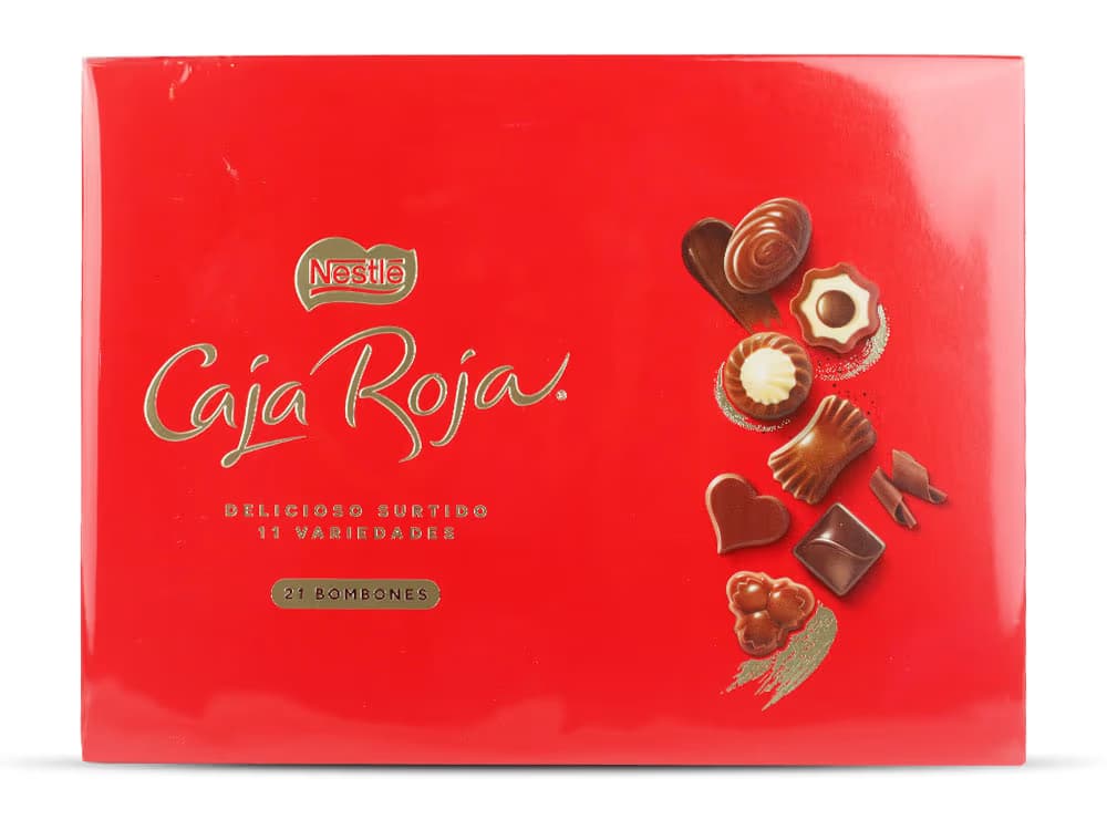 Bombones Nestlé Caja Roja 198g Clásico Surtido