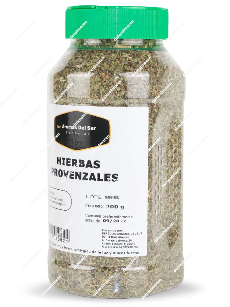 Tarro de Aromas Hierbas Provenzales 200gr en Dulcealmacen