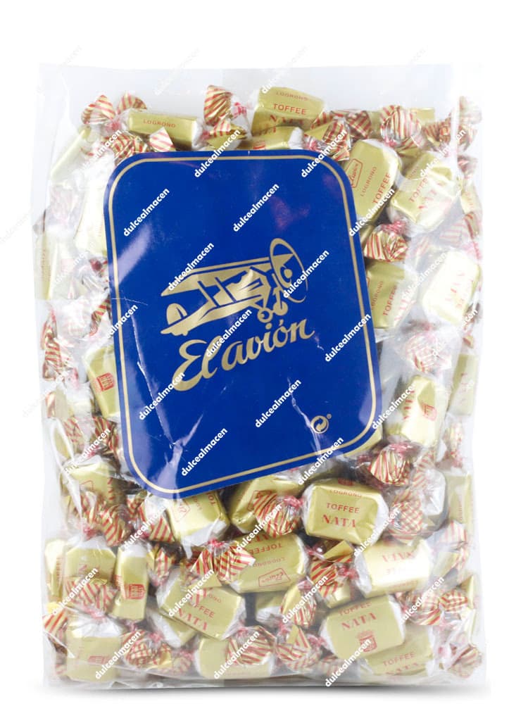 Bolsa de El Avión Caramelo Toffe-Nata 700 gr en Dulcealmacen
