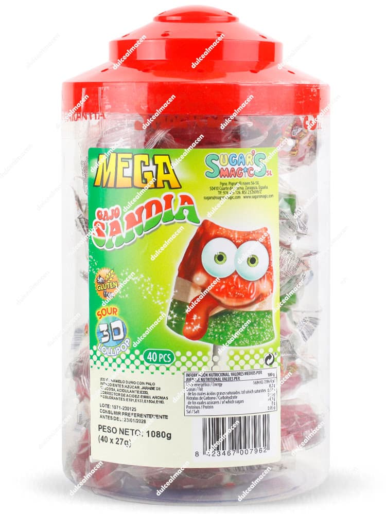 Sugars Magic Mega Gajo Sandia 40 uds