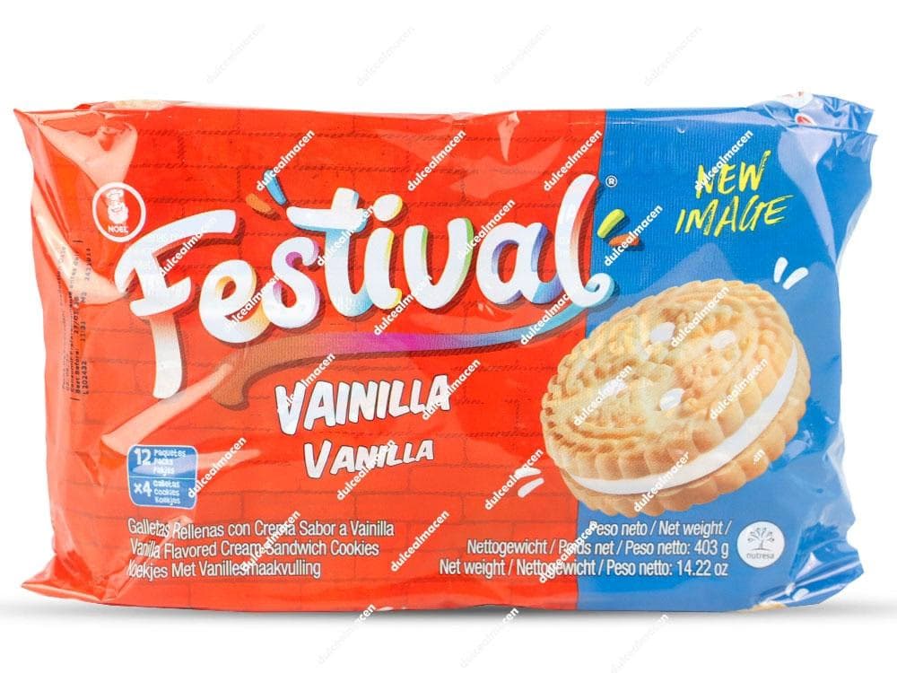 Festival galletas vainilla 12 uds (C-12)