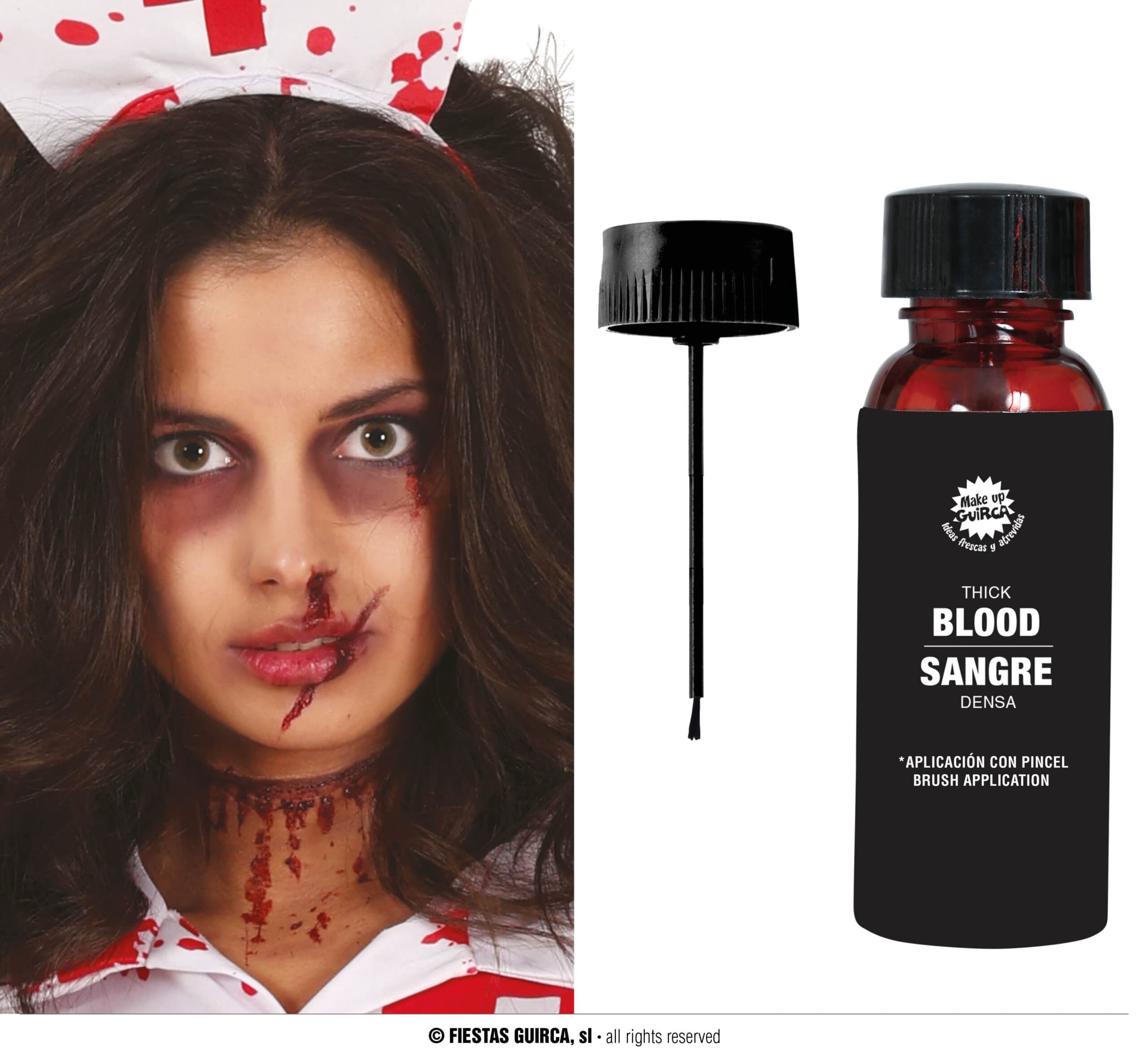 GU tubo sangre densa con pincel 60 ml