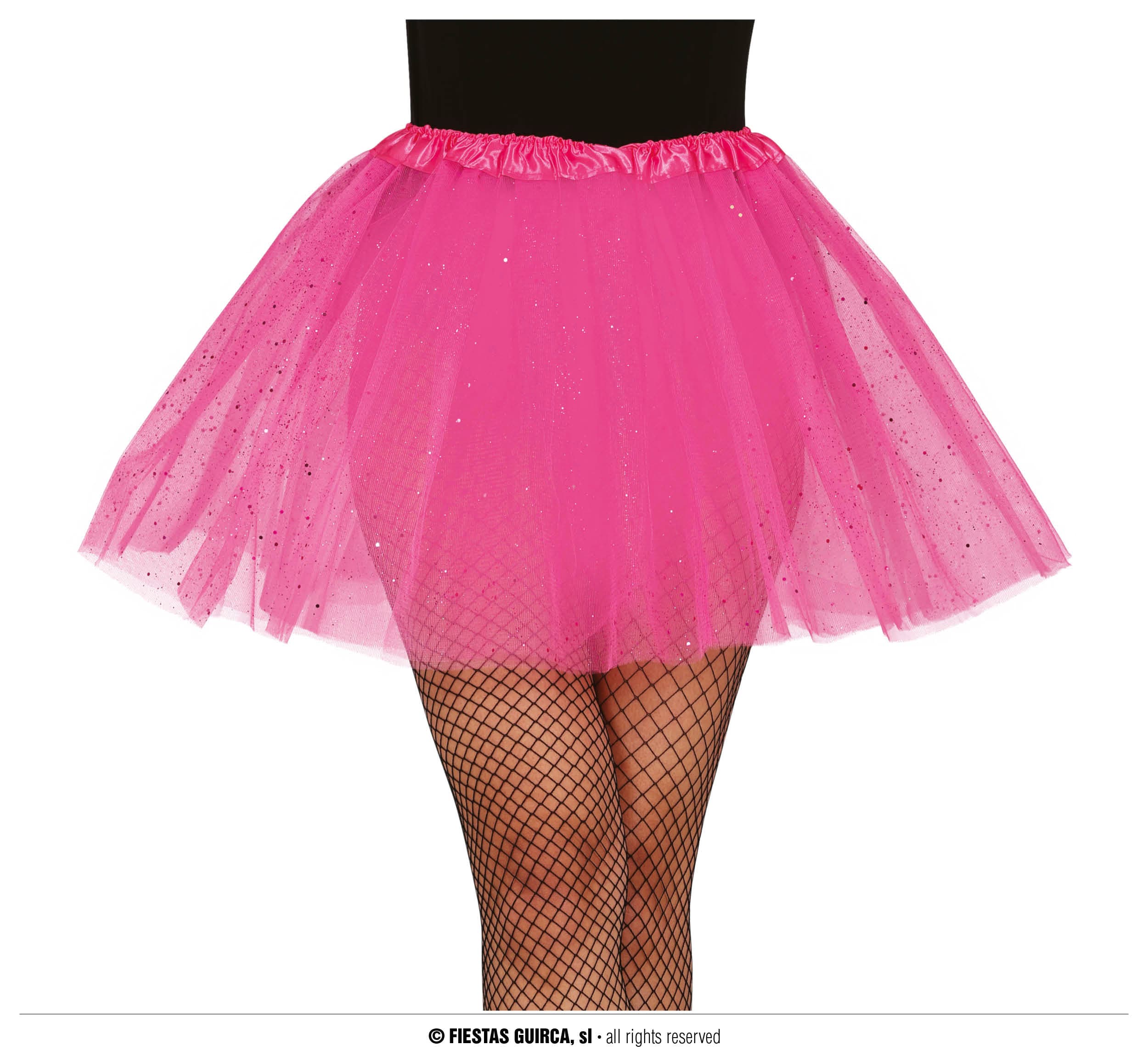 GU tutu con glitter, rosa, 40 cms