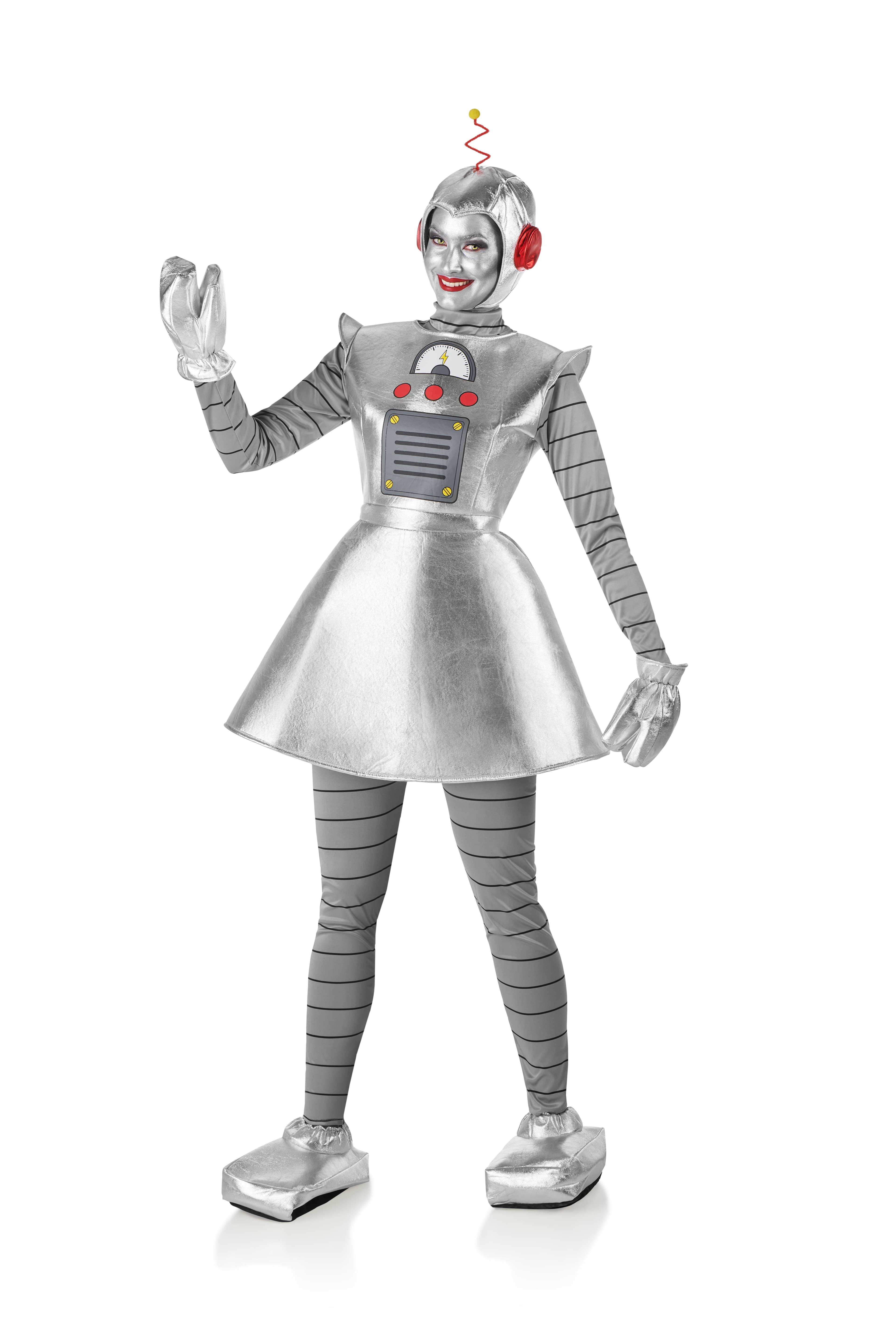 Kimokaweii disfraz  t-s  robot tea  mujer