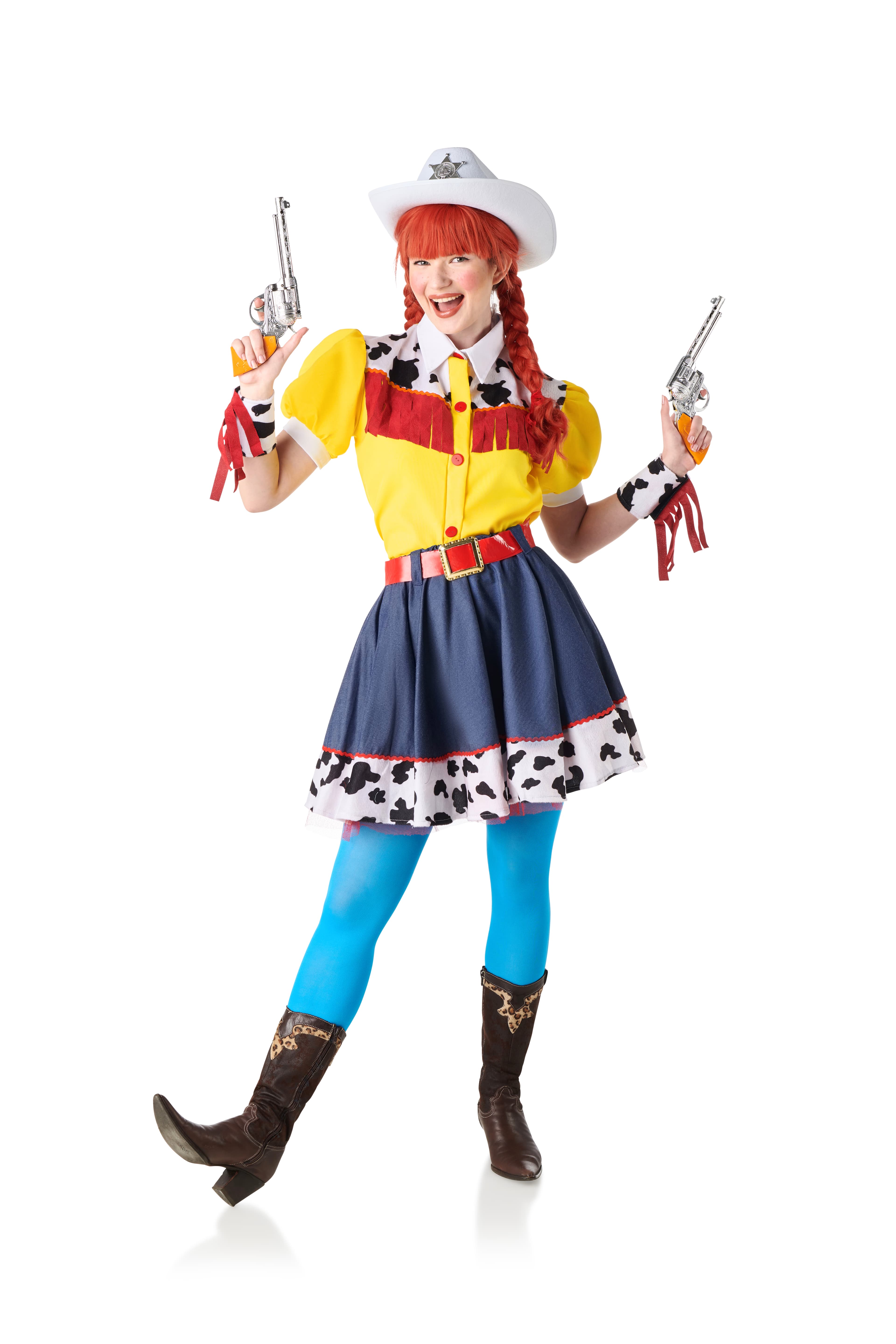 Kimokaweii disfraz  t-s  vaquera  cowgirl