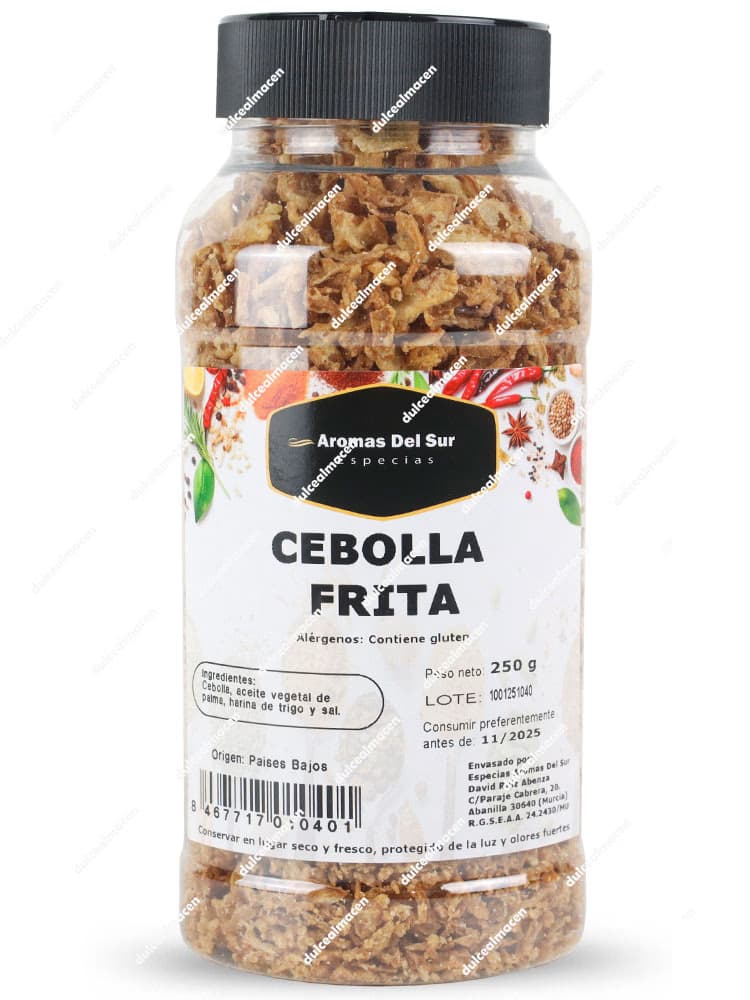 Tarro de Aromas del Sur Cebolla Frita 250g Dulcealmacen