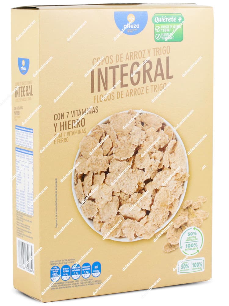 Caja de Alteza Copos de Cereales 500g Dulcealmacen