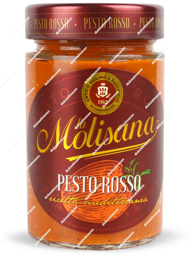 Salsa de tomate seco La Molisana Pesto Rosso 190g Dulcealmacen