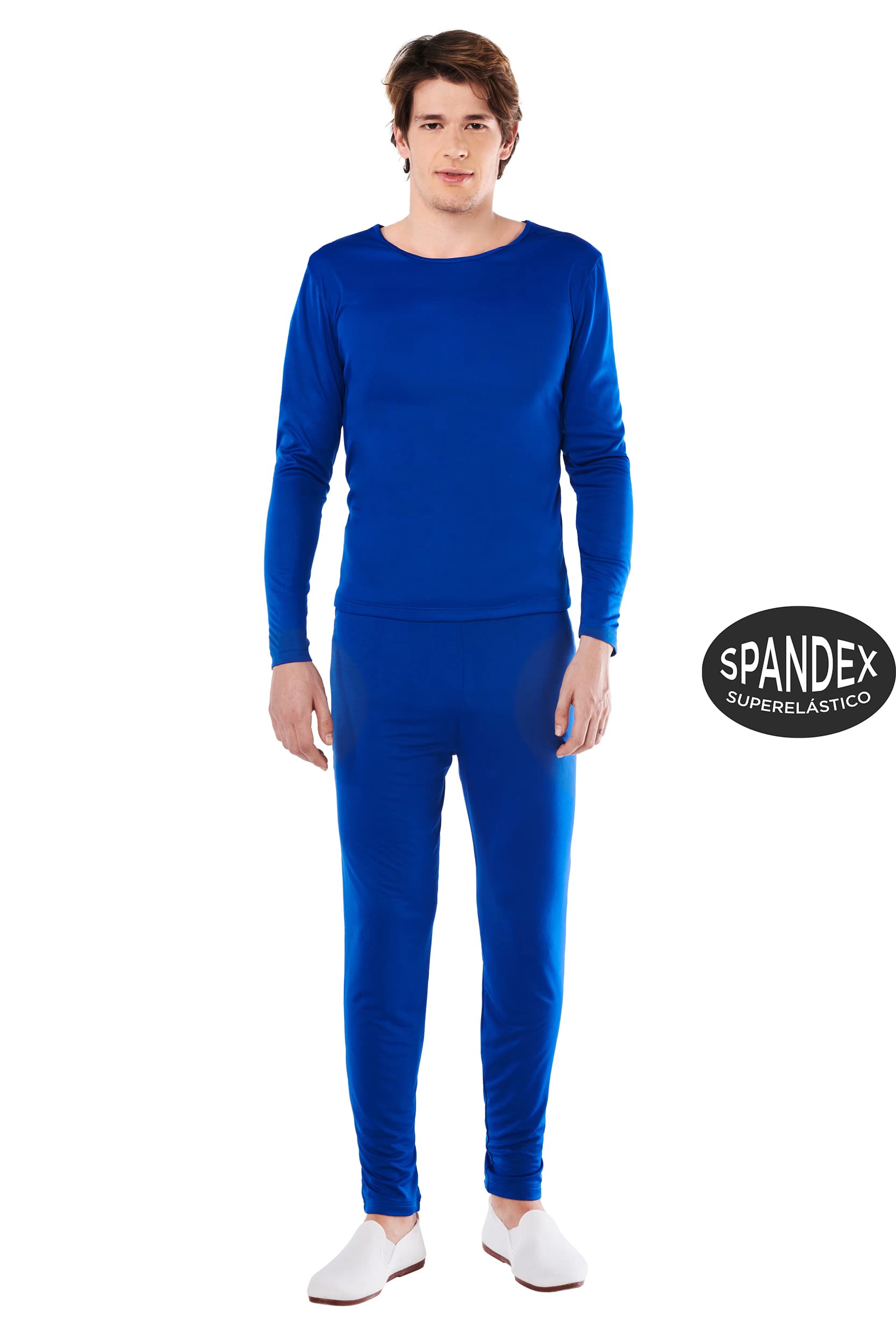Kimokaweii disfraz  t-m/l  maillot azul 2 pzas hombre spandex