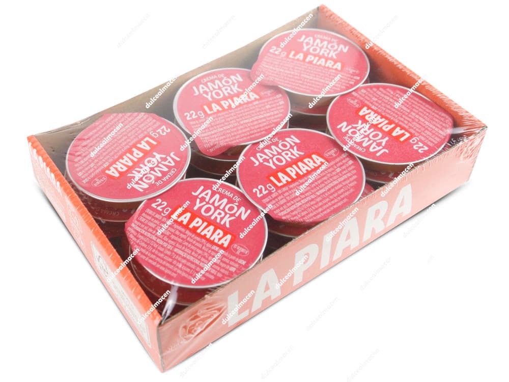 La Piara Paté Jamón York 18 uds