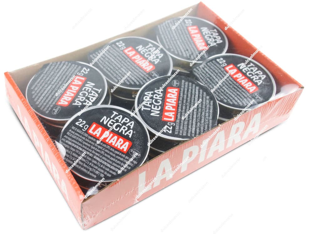 La Piara pate tapa negra 18 uds
