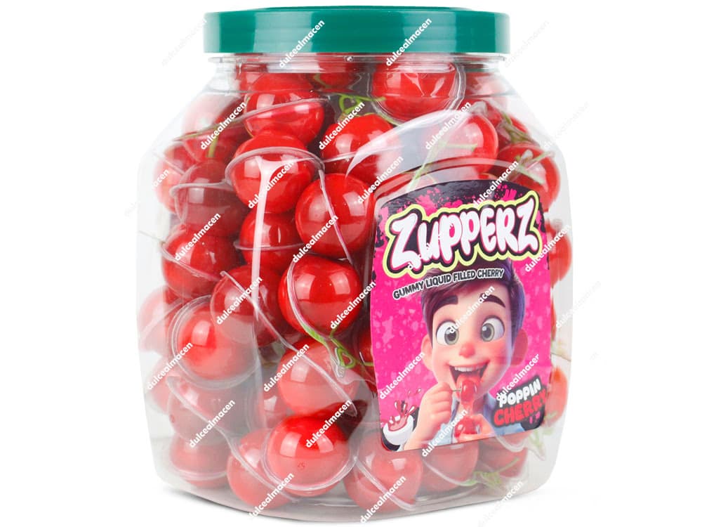 Zupperz Cerezas Gominolas Gummy Rellenas 50 uds