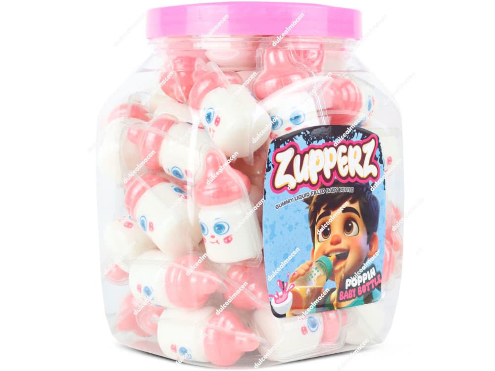 Zupperz Biberones Gominolas Gummy Rellenas 50 uds