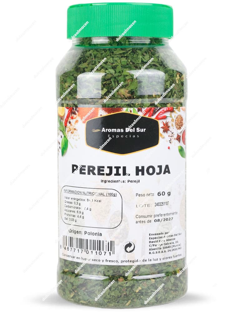 Aromas del Sur Perejil Hoja 60gr