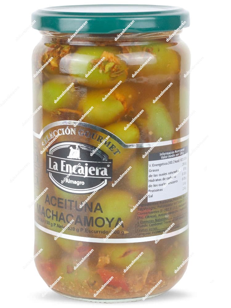 La Encajera Aceituna Machacamoya 780gr