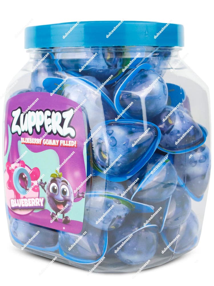 Zupperz Gominolas Rellenas Sabor Arándanos 50 Uds