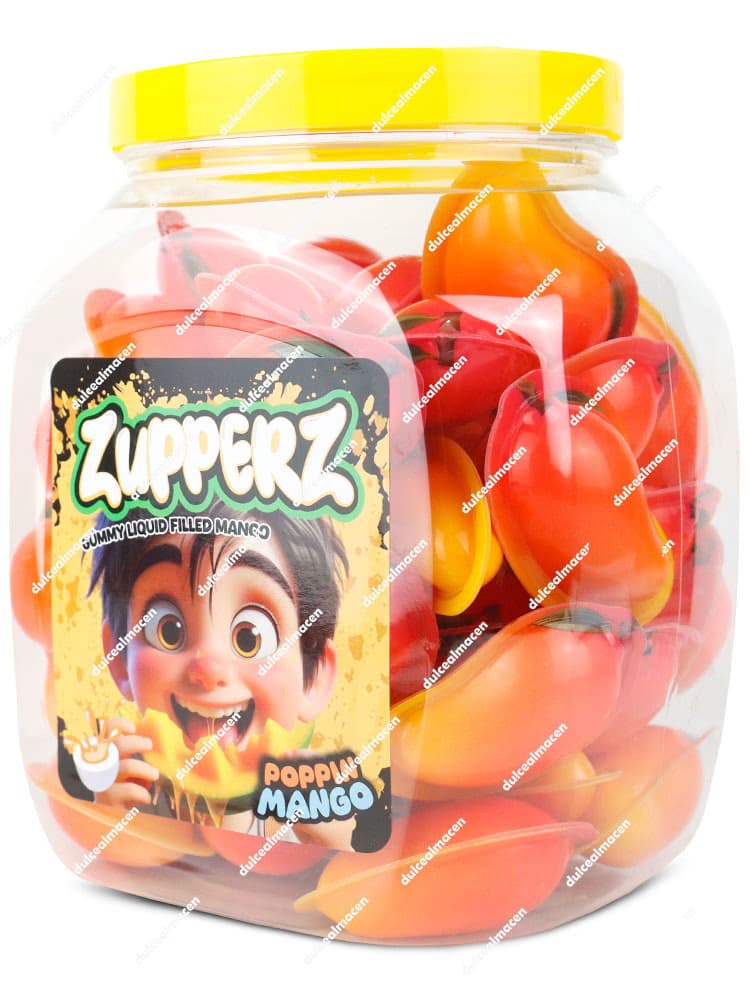 Zupperz Mango Gominolas Rellenas 50 Unidades