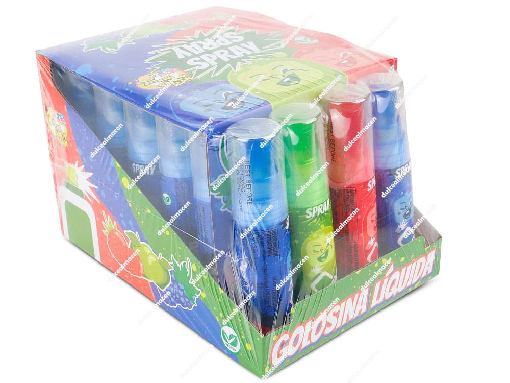 King Spray Candy frutas 24 uds