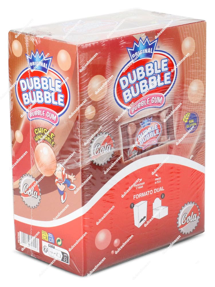 Dubble Bubble cola 100 uds
