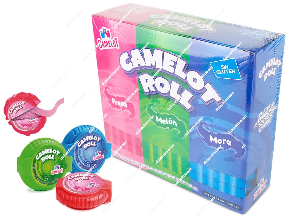 Camelot roll 3 sabores 24 uds