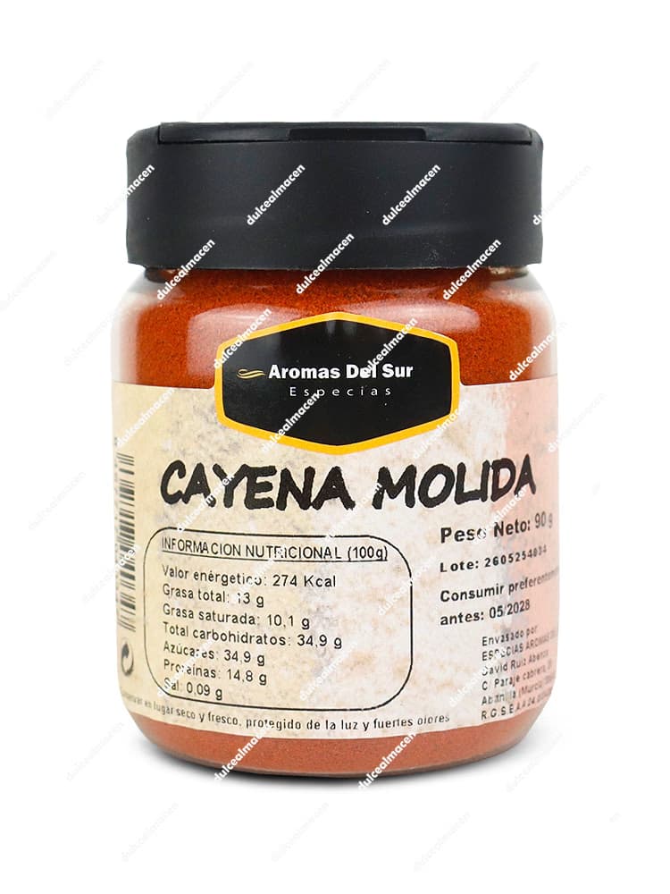 Cayena Molida Aromas 90gr
