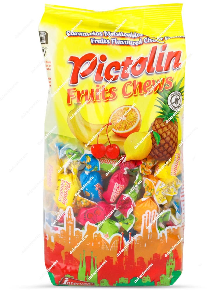 Caramelos Intervan Pictolin Blandito Fruta 500gr