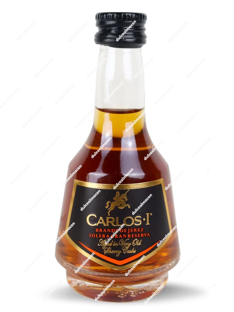 Mini Carlos I Brandy - Botella 50ml