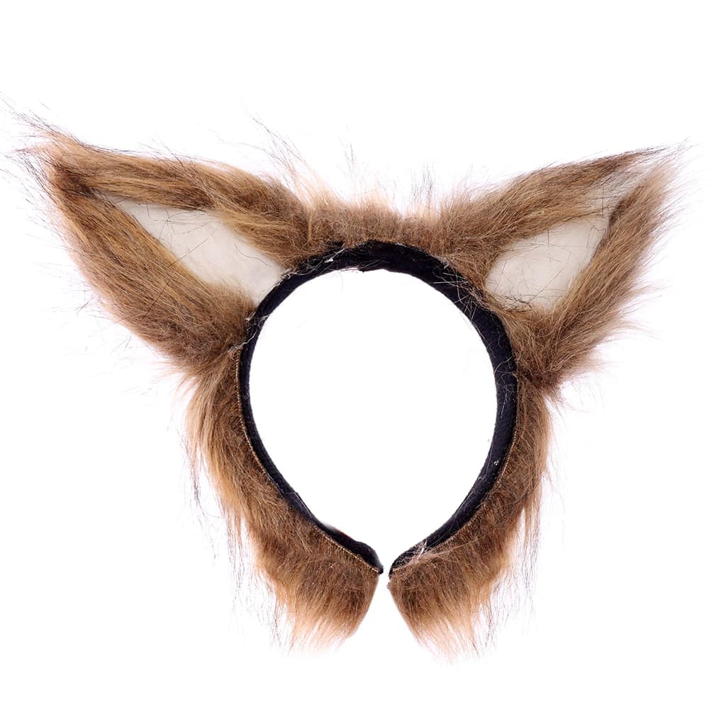 Diadema de Orejas Peludas de Animal 20x22x3 cm Fyasa