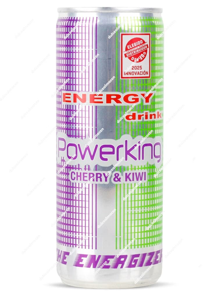 PowerKing Bebida Energía Cereza Kiwi 250ml