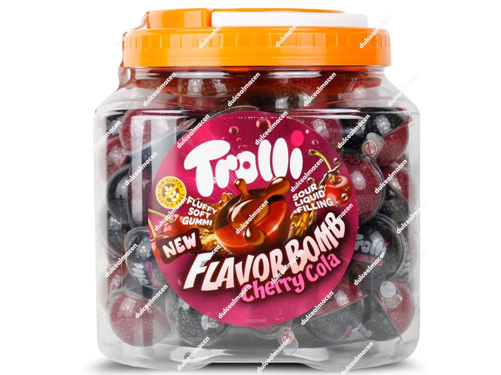 Trolli Cherry Cola Flavor Bomb Dulces 85 Uds