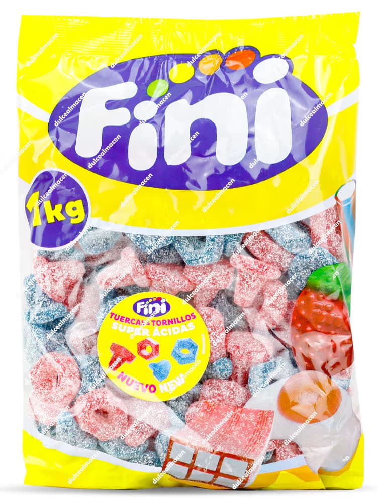 Fini Tornillos y Tuercas de Gominola 1Kg