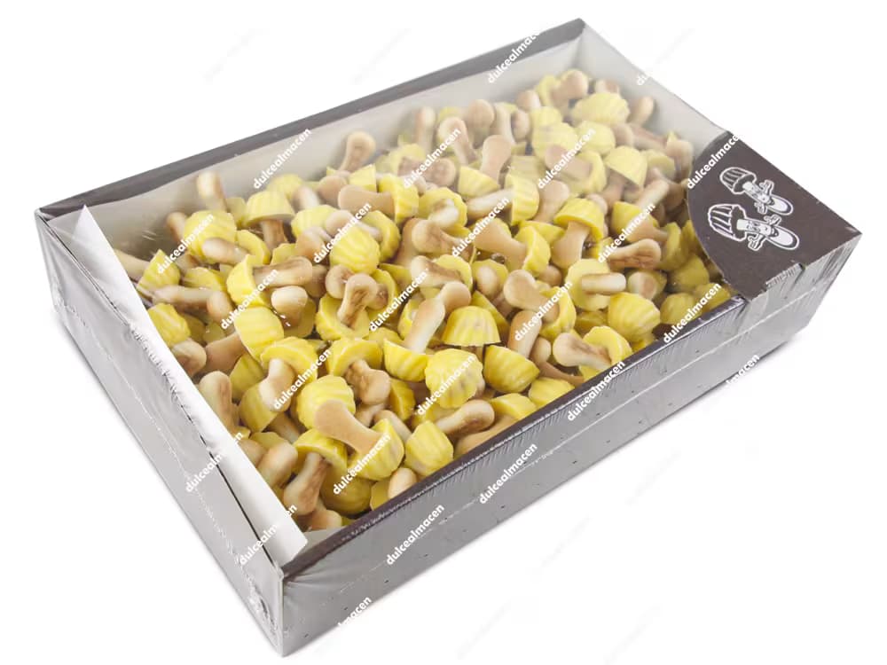 Galletas Setas de Plátano con Chocolate Granel 1 Kg