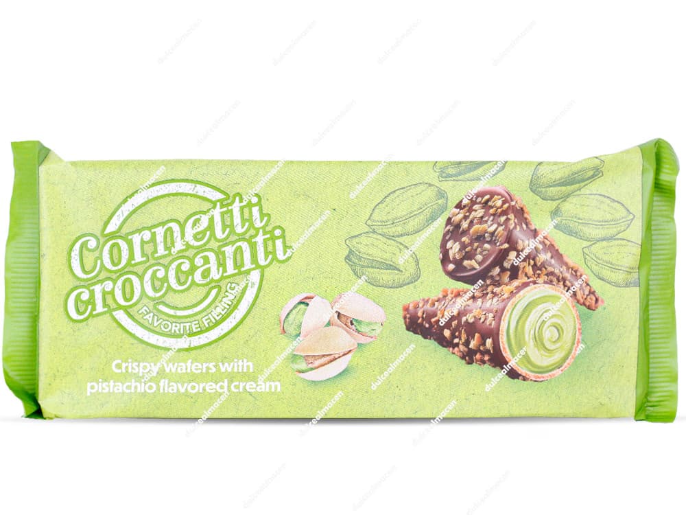 Cornetti Croccanti de Pistacho 100gr