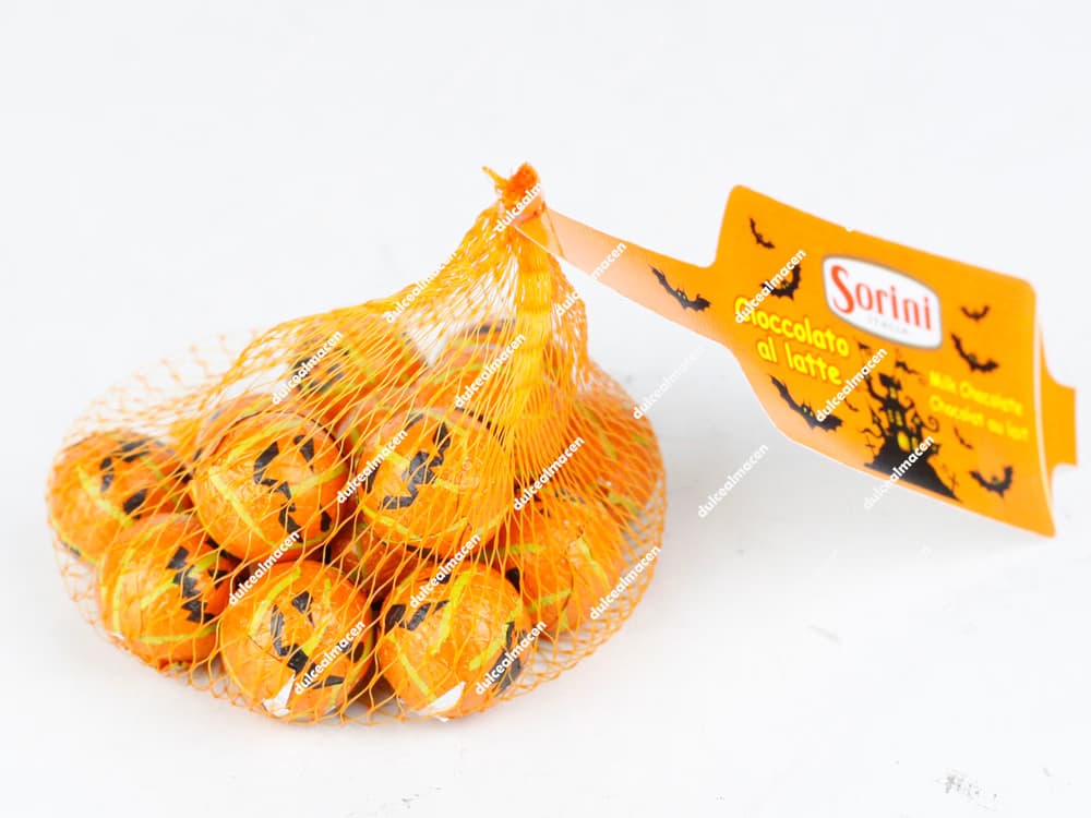 Figuras de Chocolate Sorini Calabazas Red 70gr Halloween