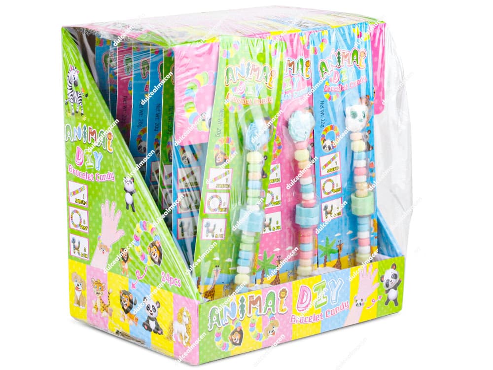 Animal DIY Pulsera Dextrosa 24 Uds: Monta tu Joya Dulce