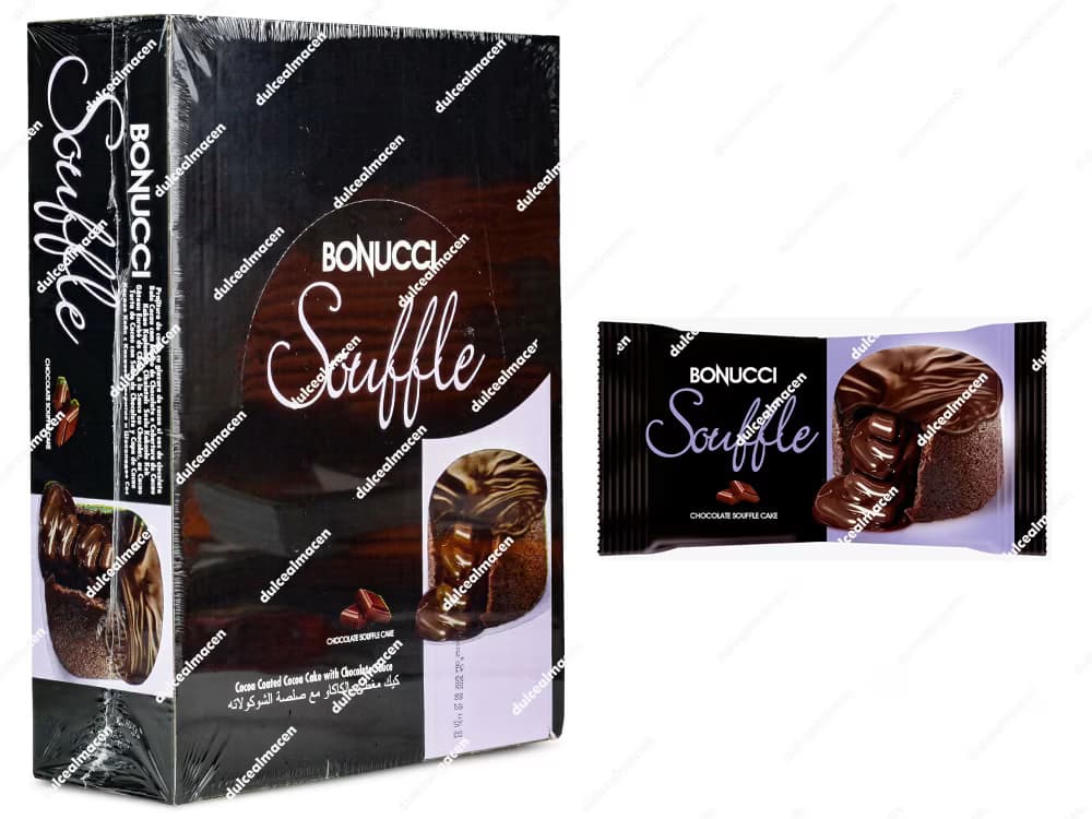 Bonucci Souffle Caramelo: Lote 24 Unidades