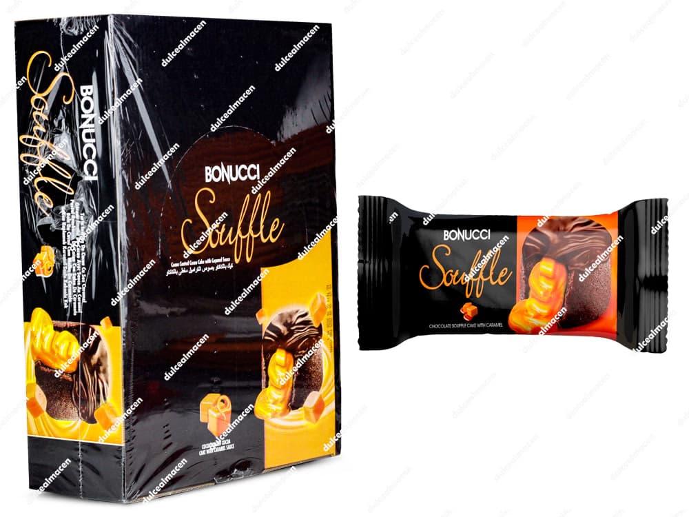 Bonucci Souffle Caramelo: Lote 24 Unidades