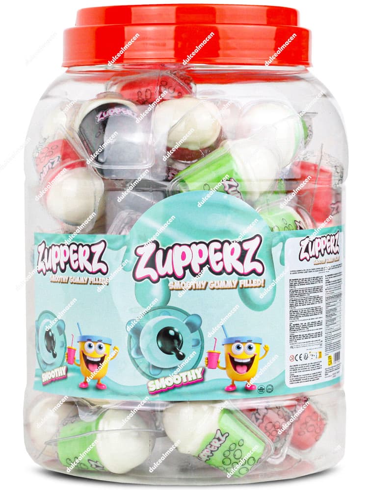 Zupperz Smoothy Gummy 50 uds: Gominolas Suaves de Frutas