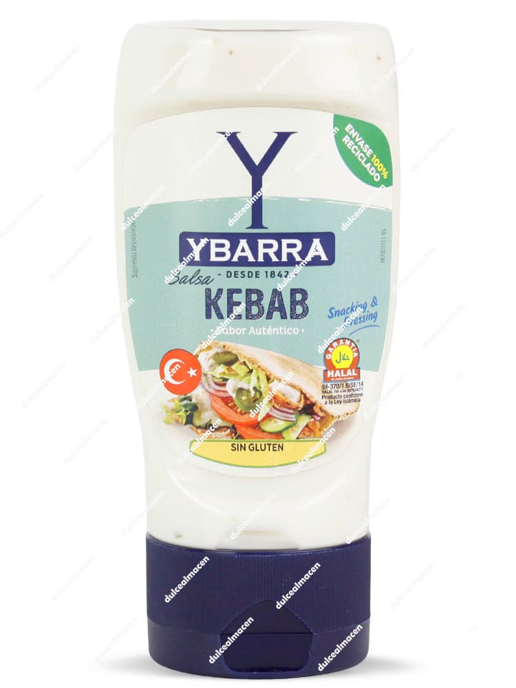 Salsa Kebab Turca Ybarra - Botella Bocabajo 250ml
