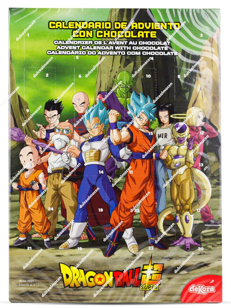 Dekora calendario adviento dragon ball 50gr
