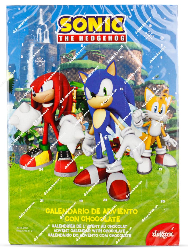 Calendario de Adviento Dekora Sonic The Hedgehog (50g)
