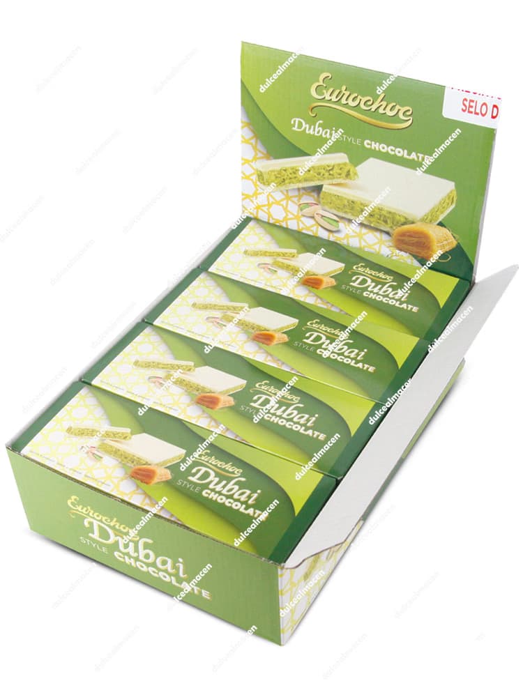 Chocolate Blanco Estilo Dubai 100gr