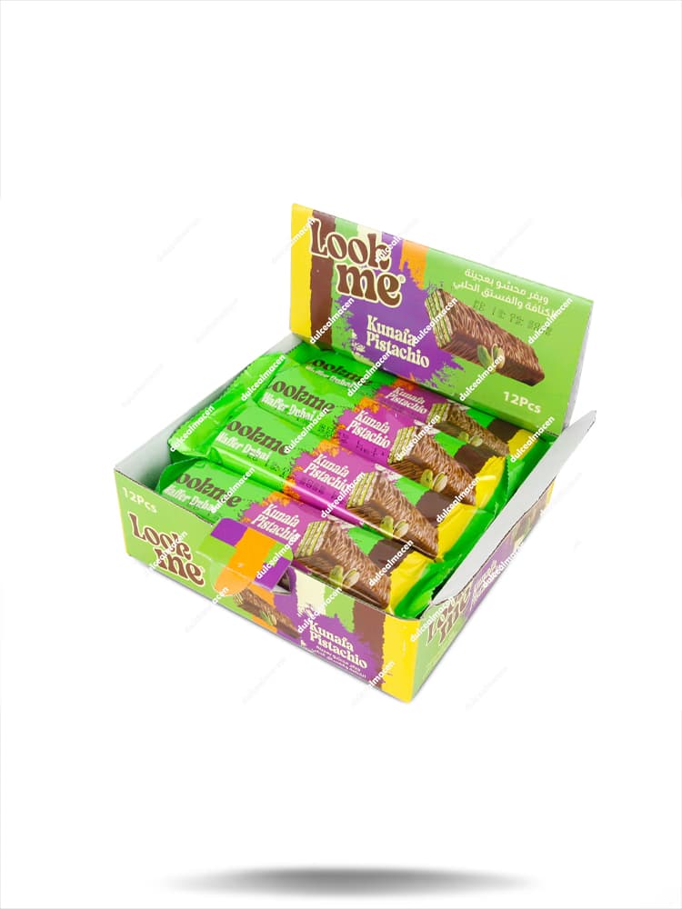 Look Me Wafer Dubai Kunafa (Caja de 12 uds)