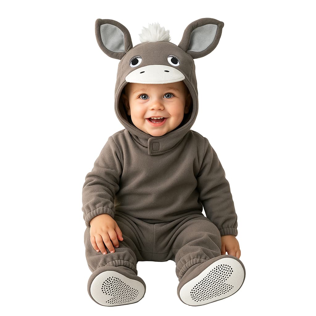 Disfraz de Burro para Bebé - Talla 1-2 Años