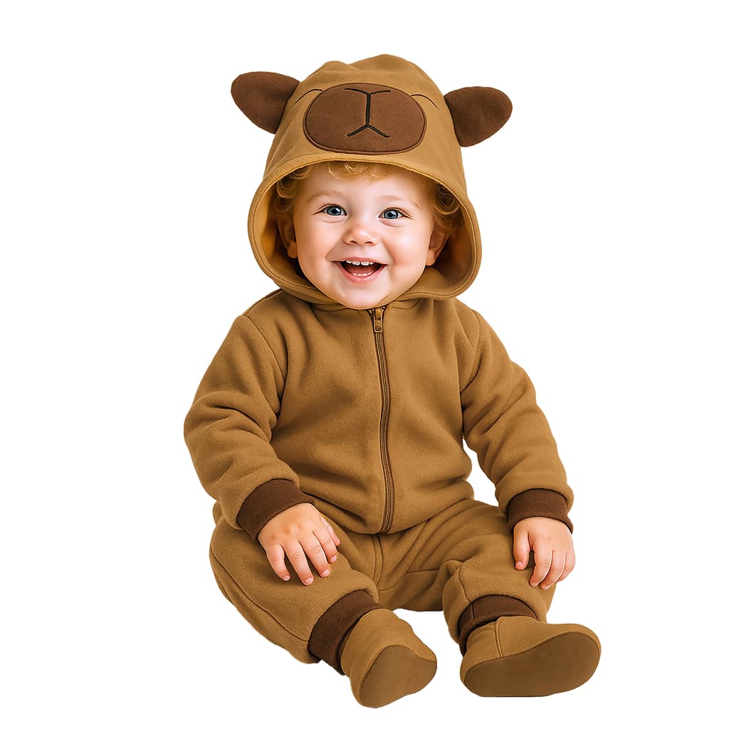 Disfraz de Capibara para Bebé - Talla 1-2 Años