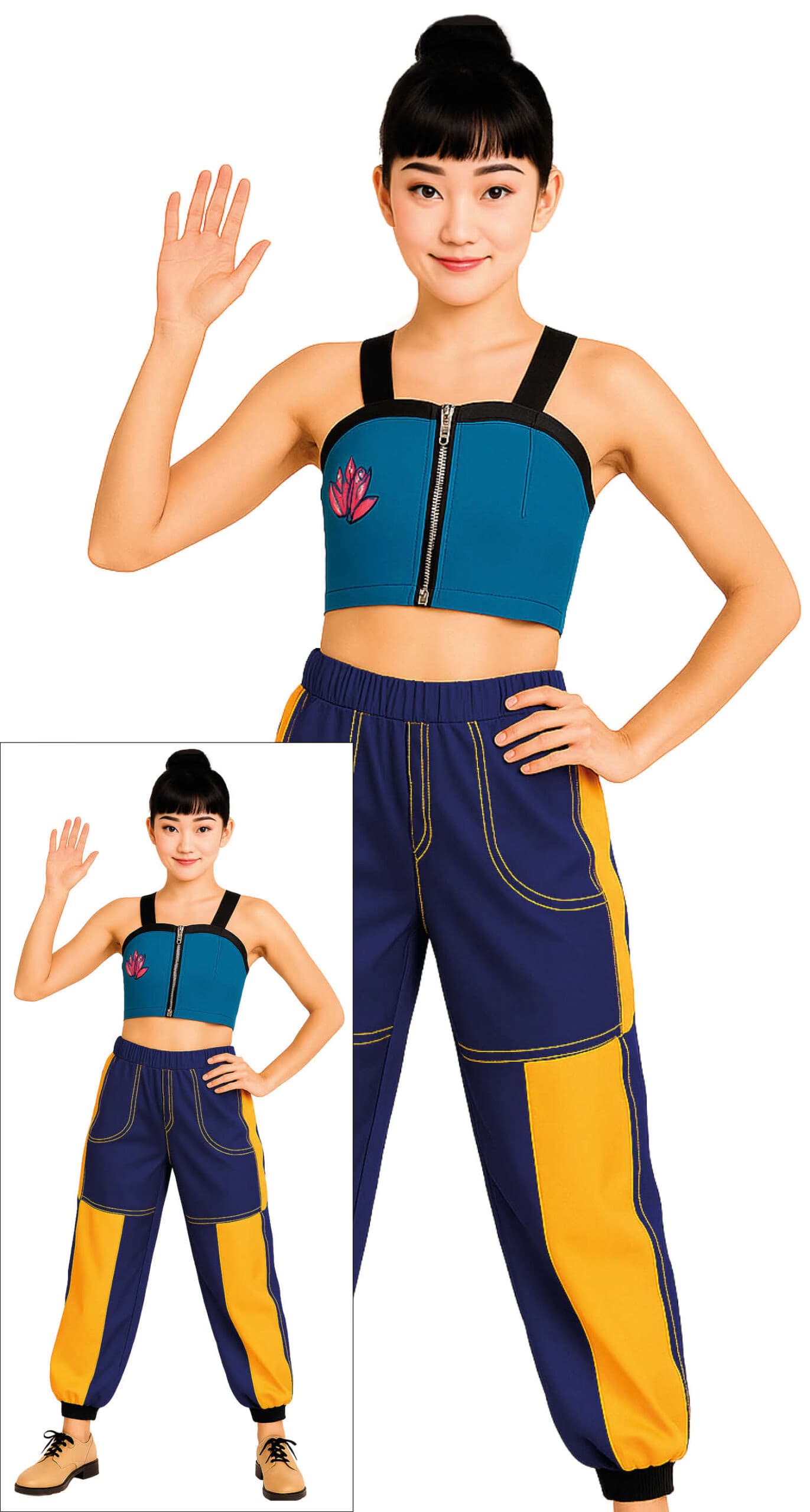 GUI pop star lotus, adulta, 36   38 (s)