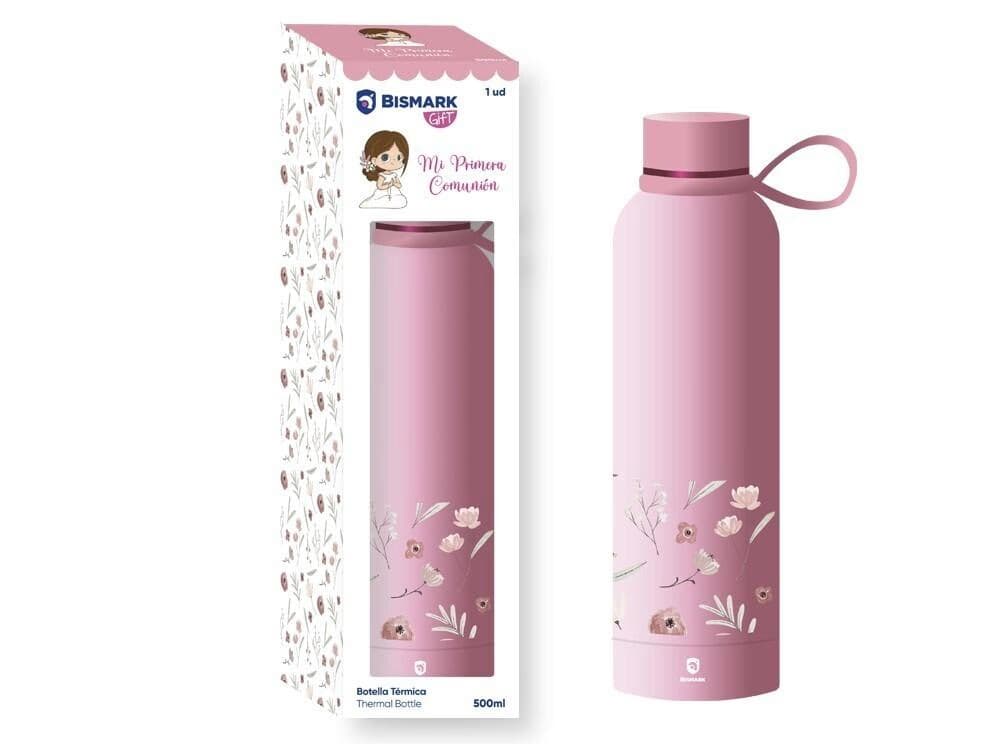 Botella Térmica Mi Primera Comunión Niño 500ml Bismark Gift